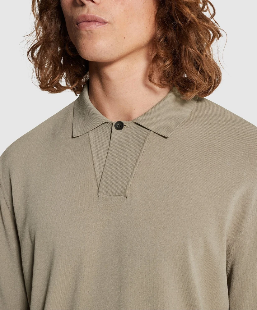 Cast Iron Polo Effen Basic