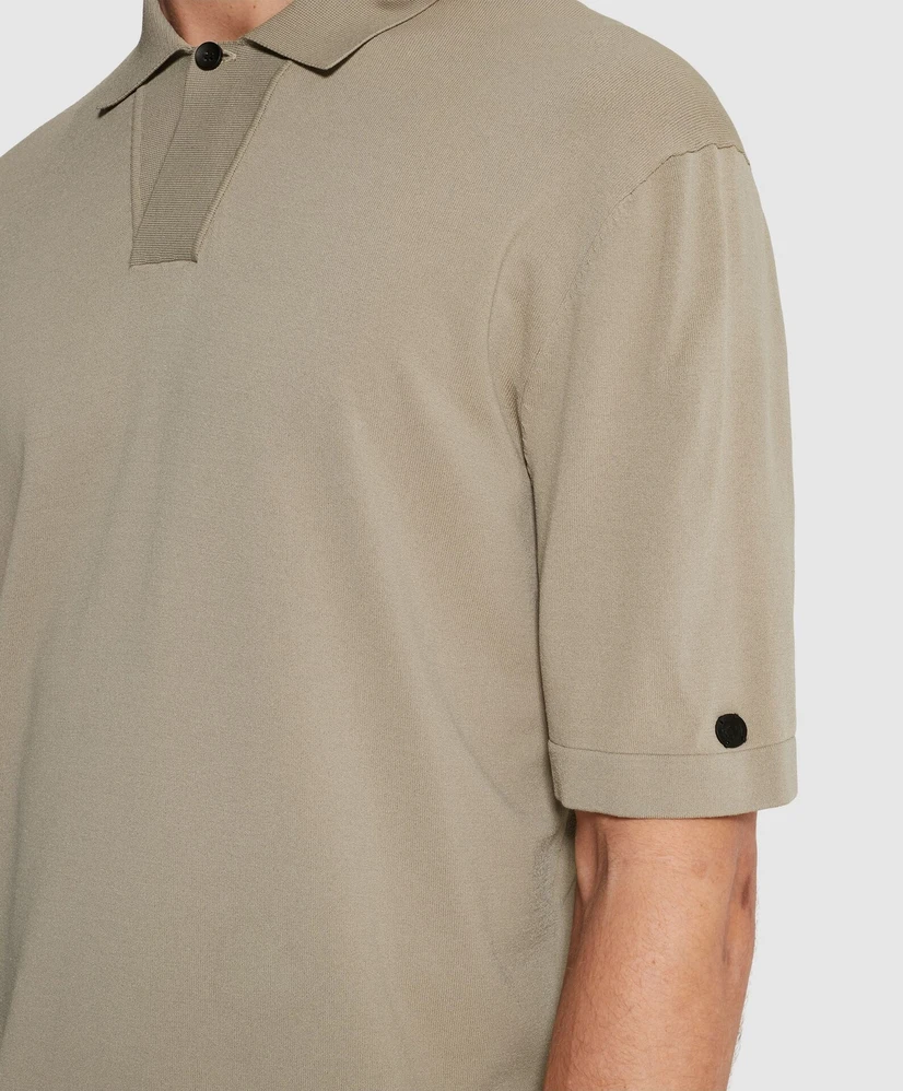 Cast Iron Polo Effen Basic