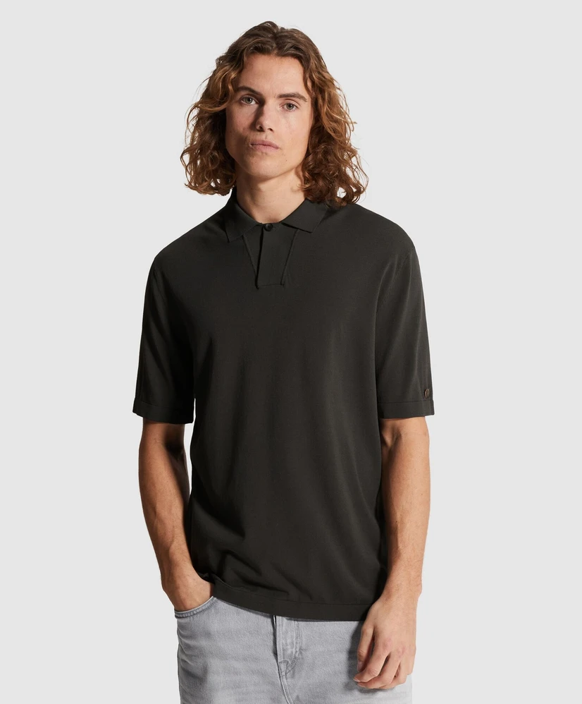 Cast Iron Polo Effen Basic