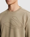Cast Iron Sweater Off Placed Artwork