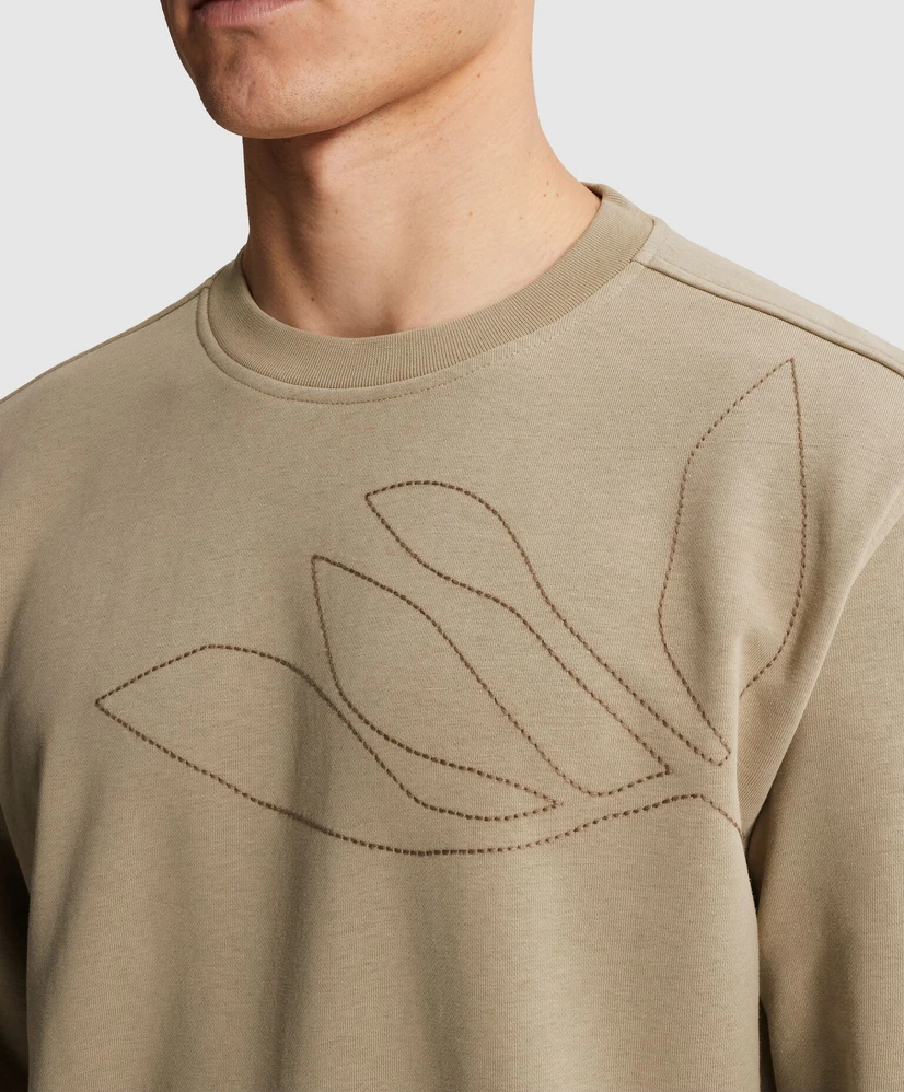 Cast Iron Sweater Off Placed Artwork