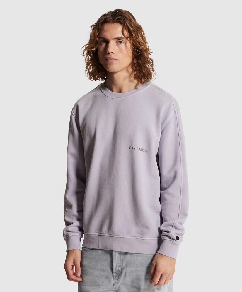 Cast Iron Sweater Off Placed Logo