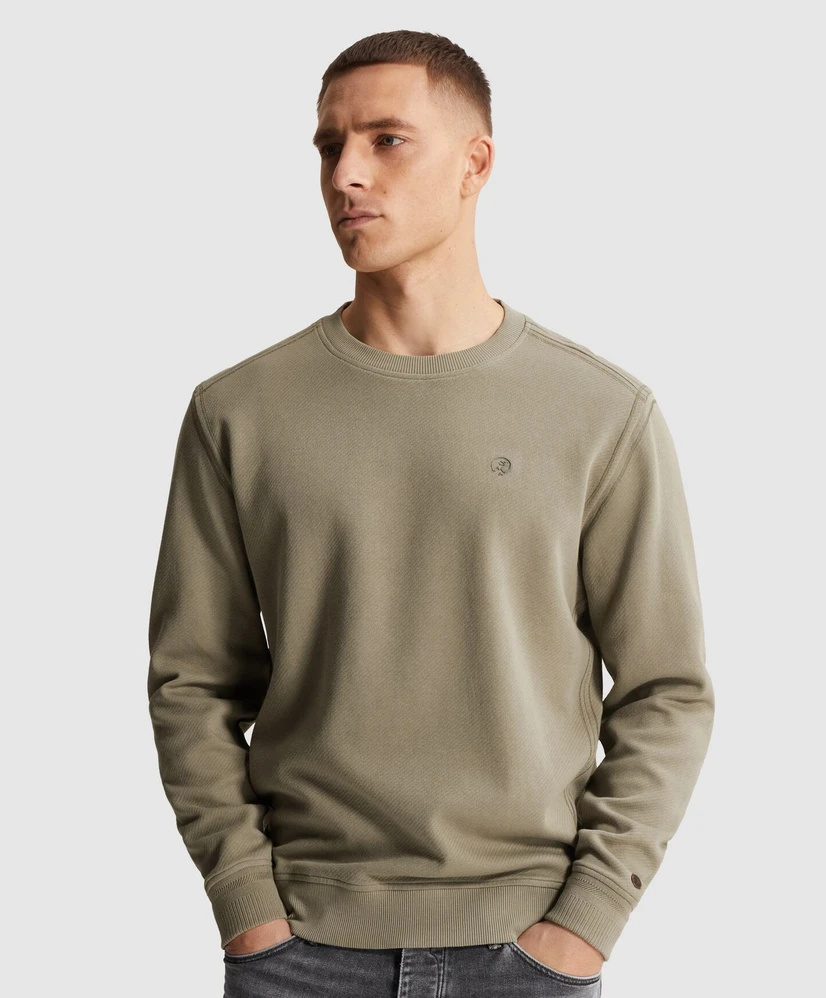 Cast Iron Sweater Twill Structuur