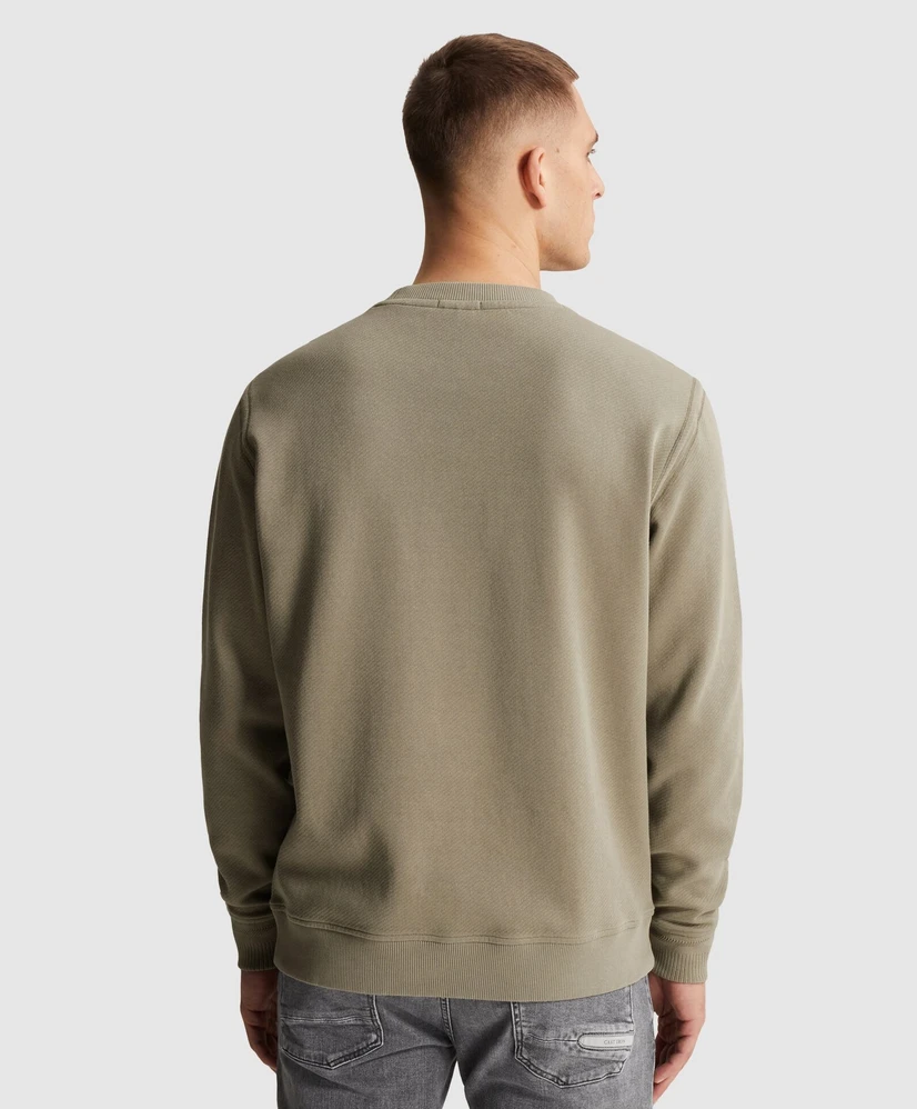 Cast Iron Sweater Twill Structuur