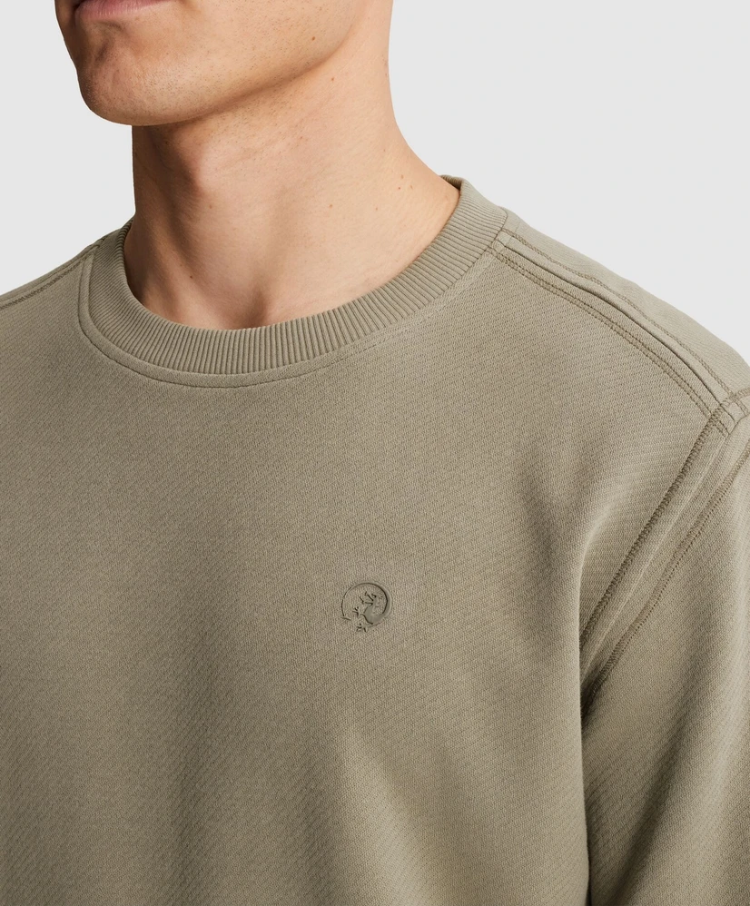 Cast Iron Sweater Twill Structuur