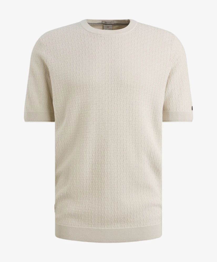 Cast Iron T-shirt Allover Structuur