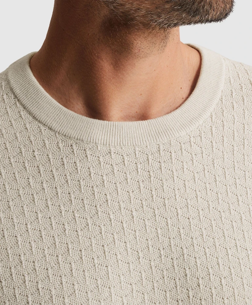Cast Iron T-shirt Allover Structuur