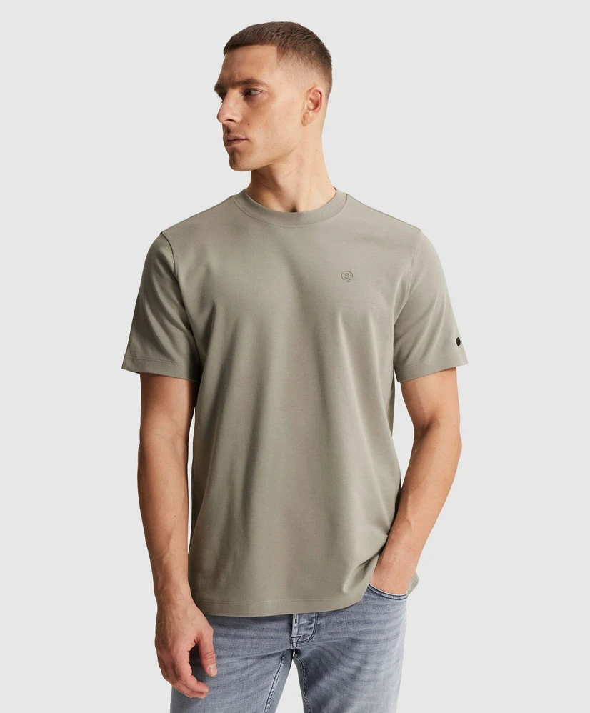 Cast Iron T-shirt Basic Effen