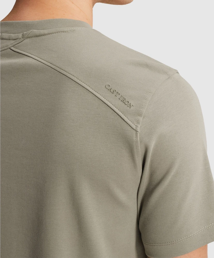 Cast Iron T-shirt Basic Effen