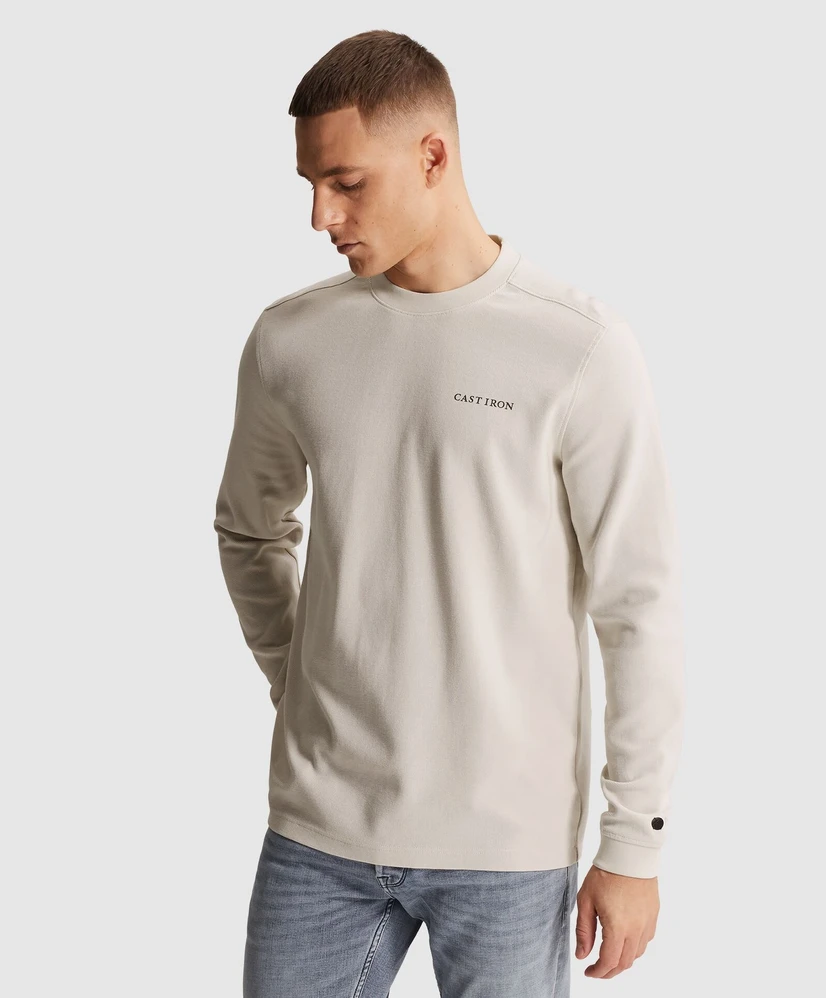 Cast Iron T-shirt Effen Logo