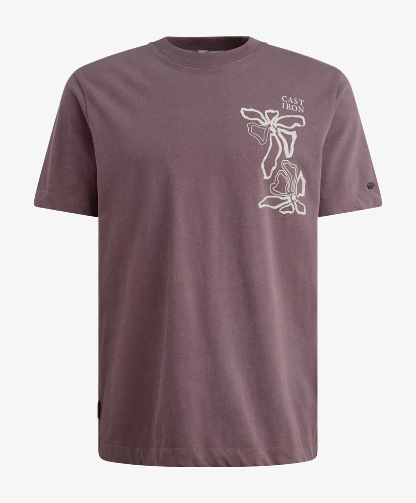 Cast Iron T-shirt Flower