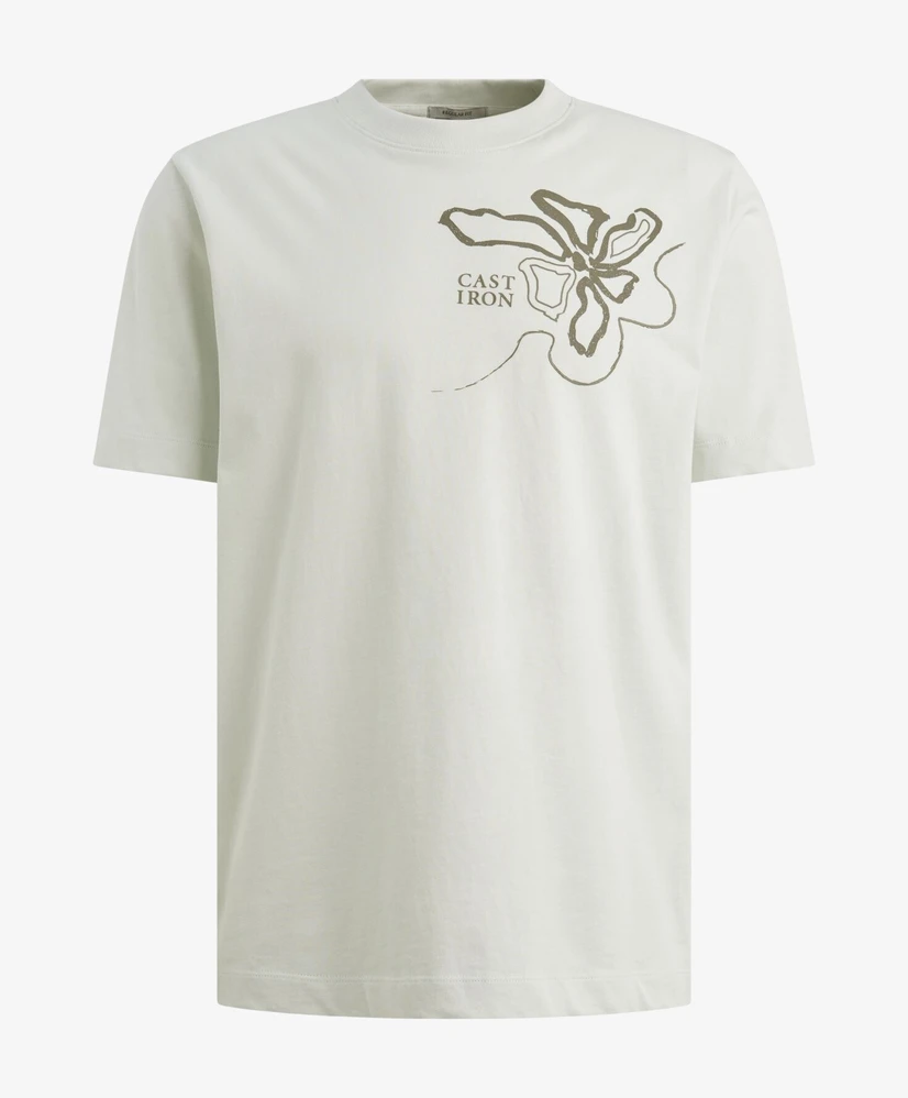 Cast Iron T-shirt Flower