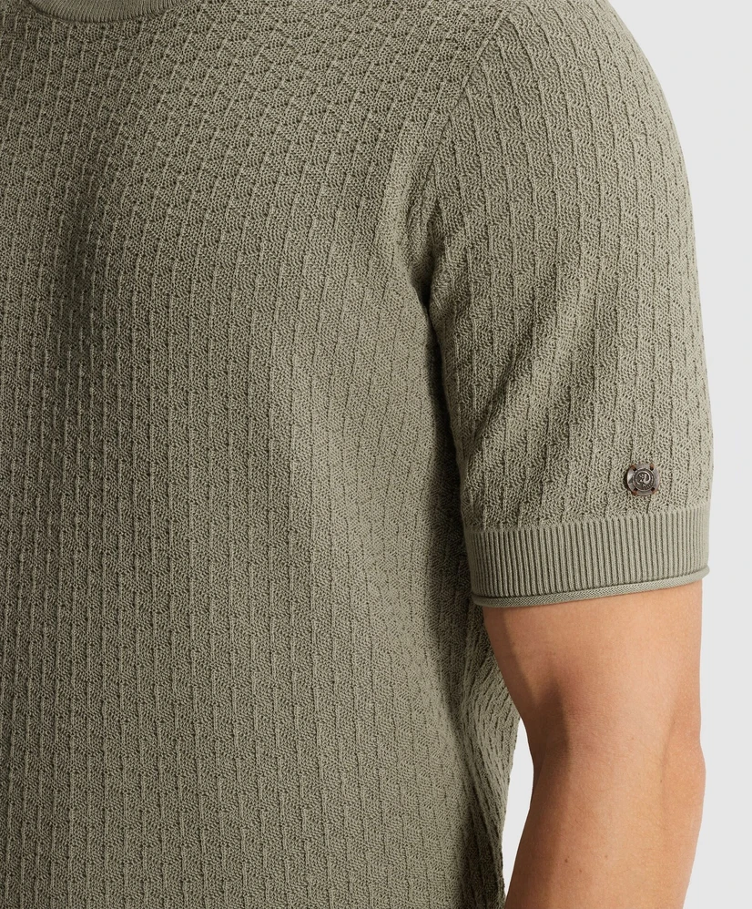 Cast Iron T-shirt Gebreid