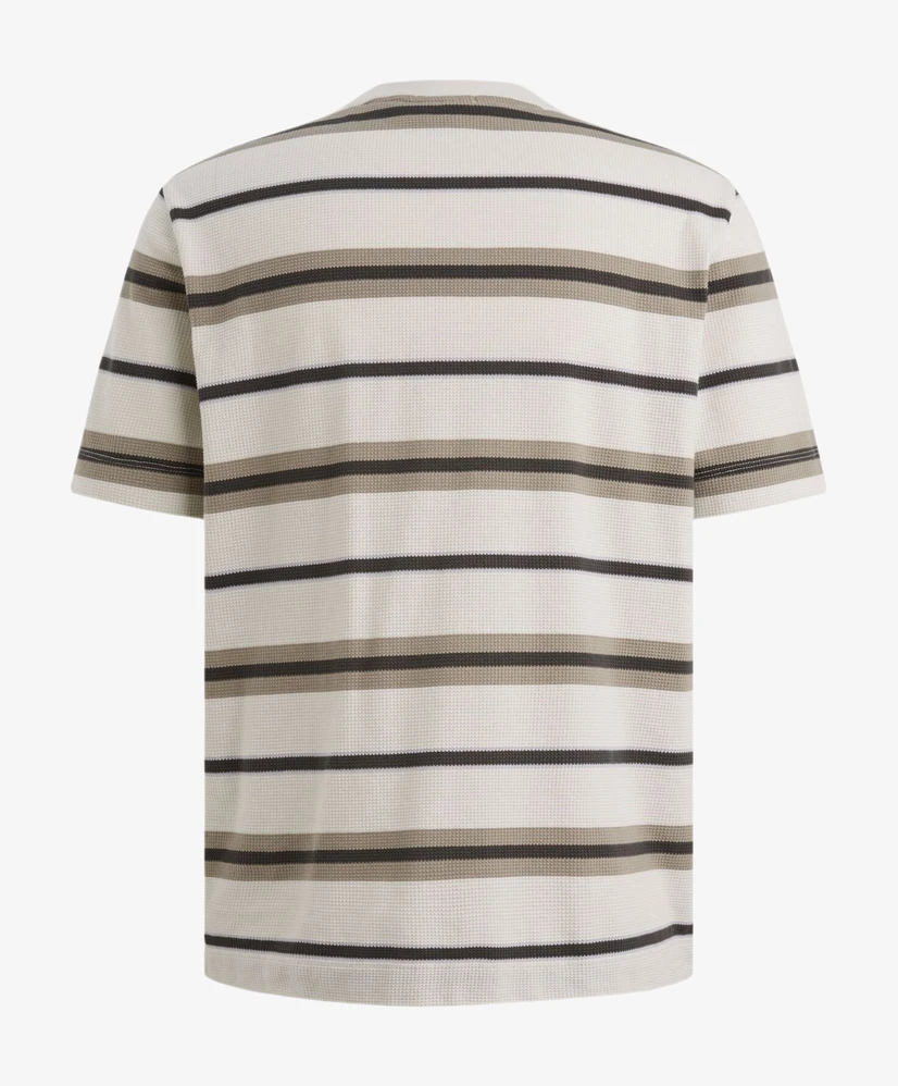 Cast Iron T-shirt Stripe Waffle