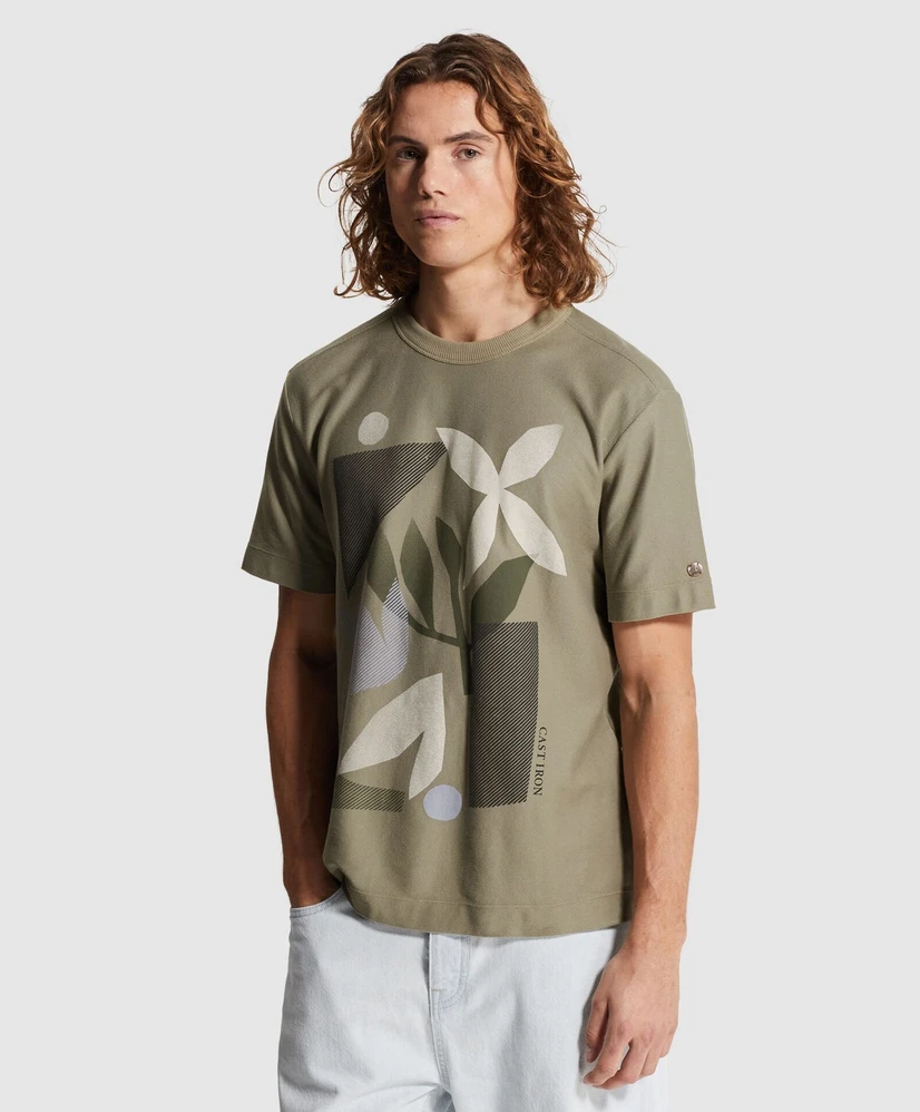 Cast Iron T-shirt Twill Jersey