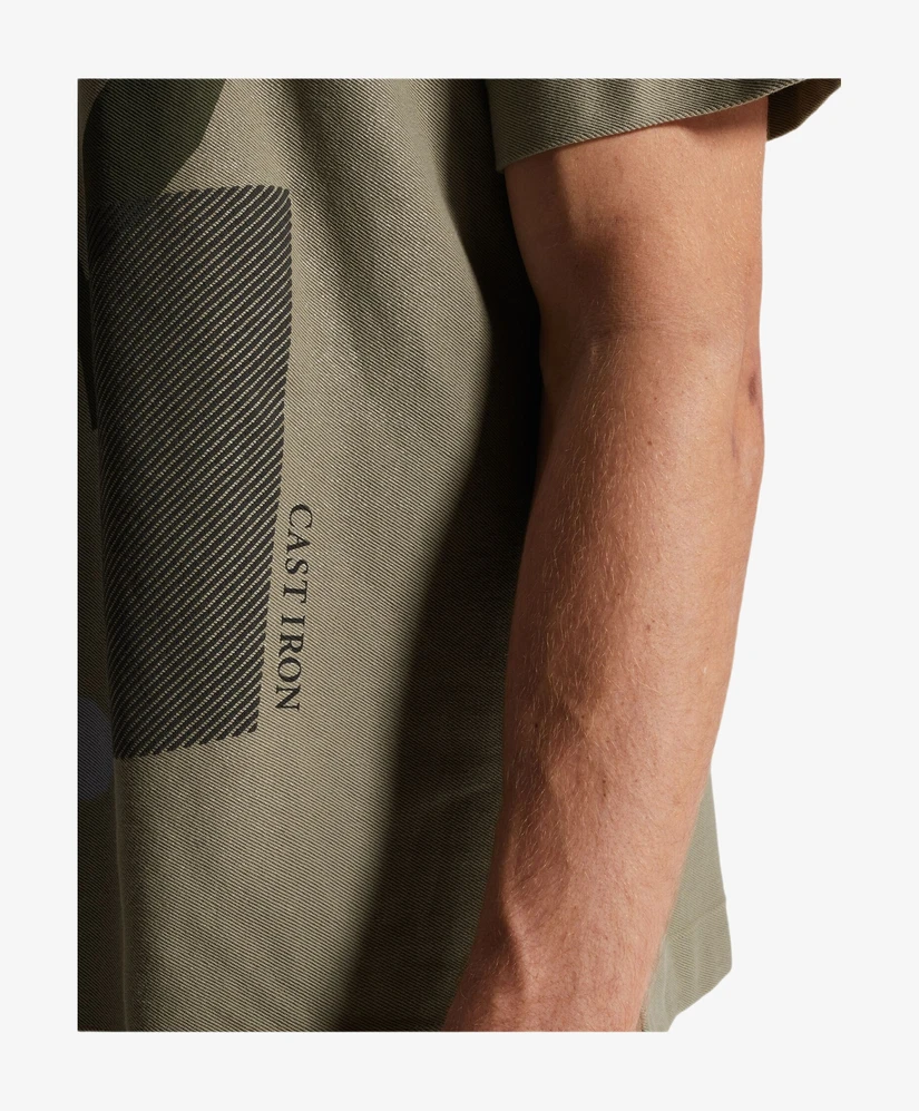 Cast Iron T-shirt Twill Jersey