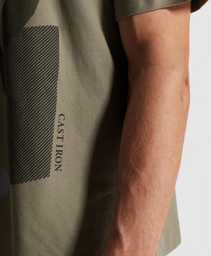 Cast Iron T-shirt Twill Jersey