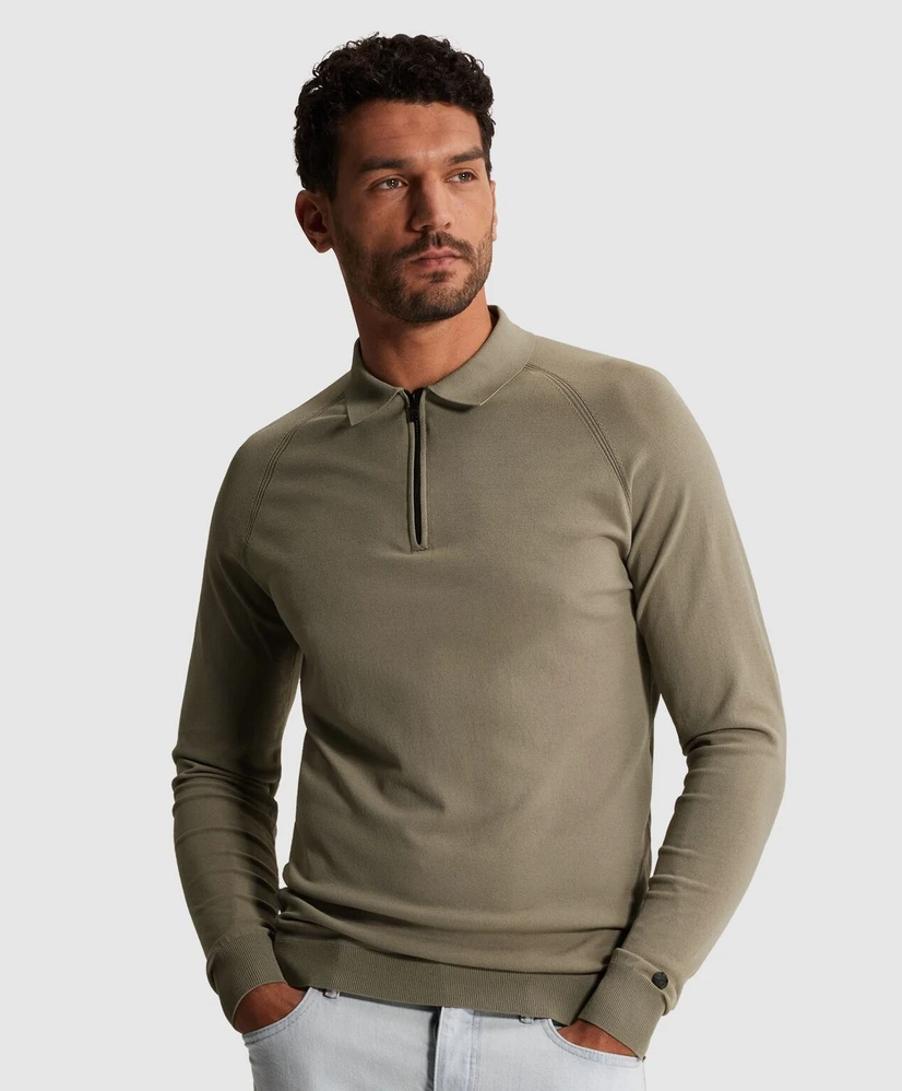 Cast Iron Trui Half-Zip Raglan