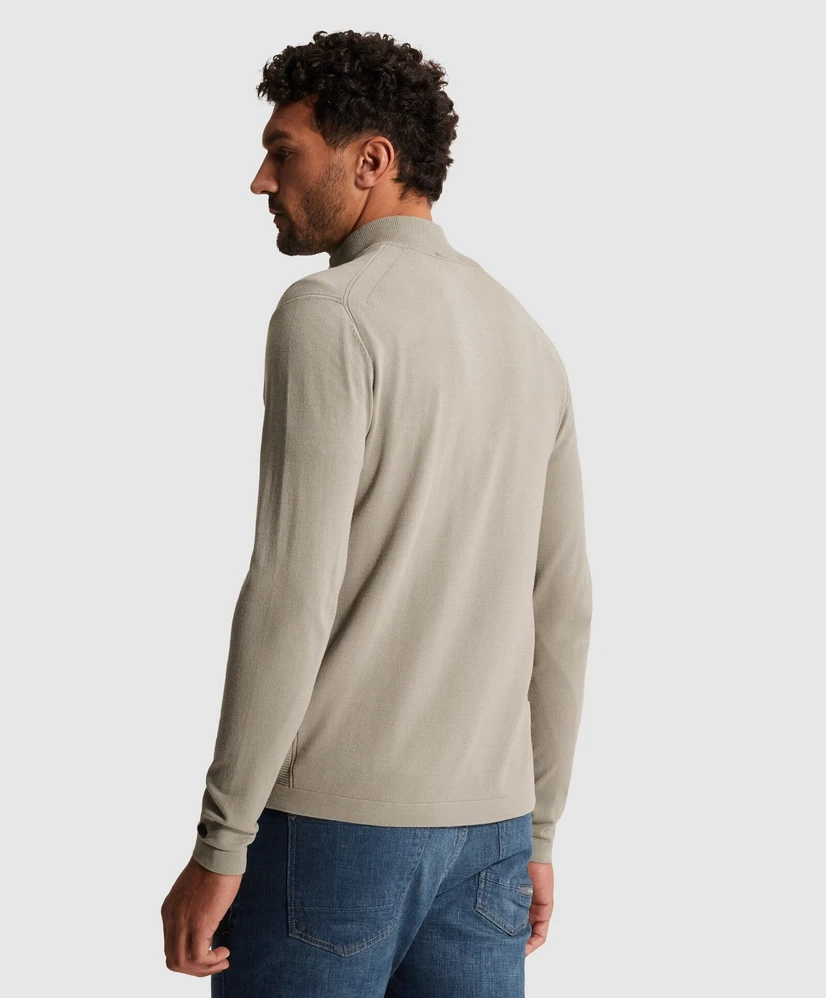 Cast Iron Trui Half-Zip Slim Fit