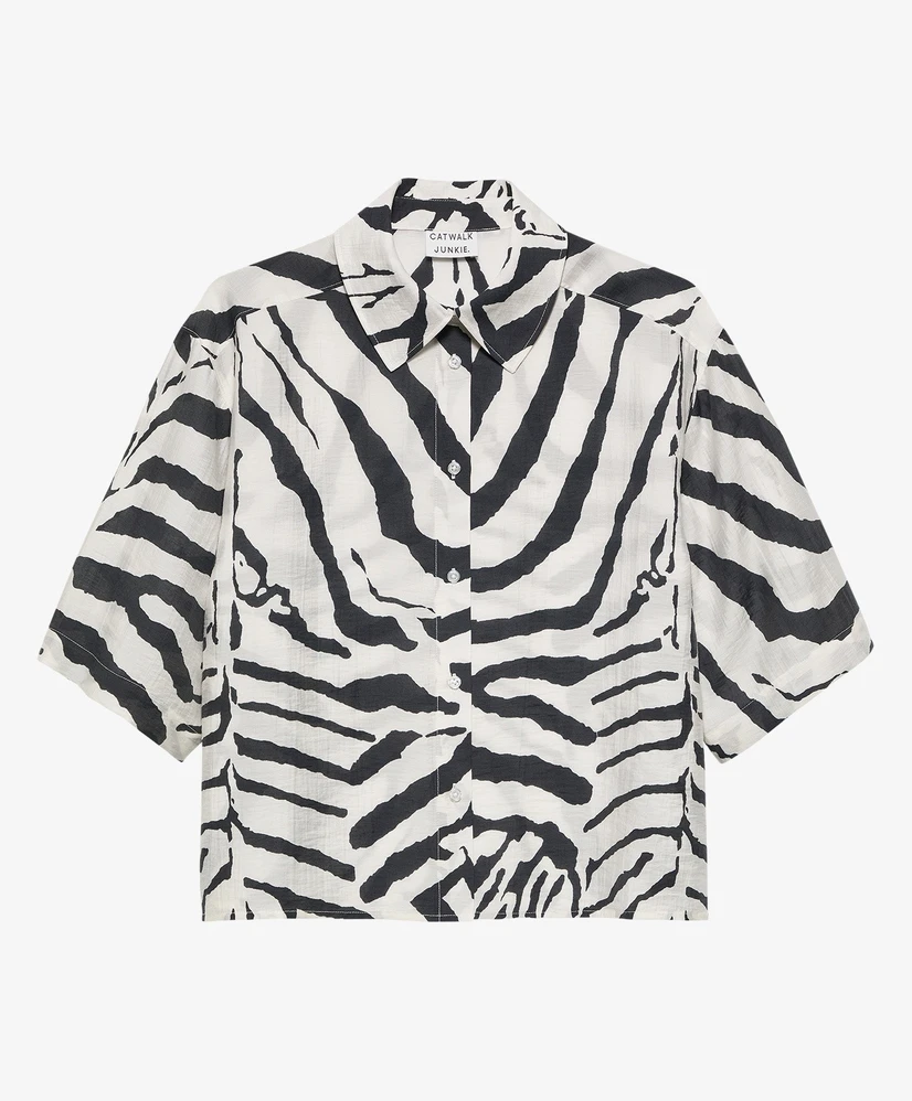 Catwalk Junkie Blouse Zebra