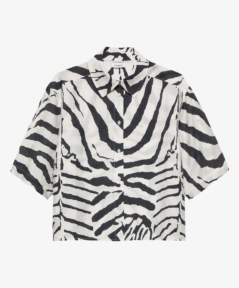 Catwalk Junkie Blouse Zebra