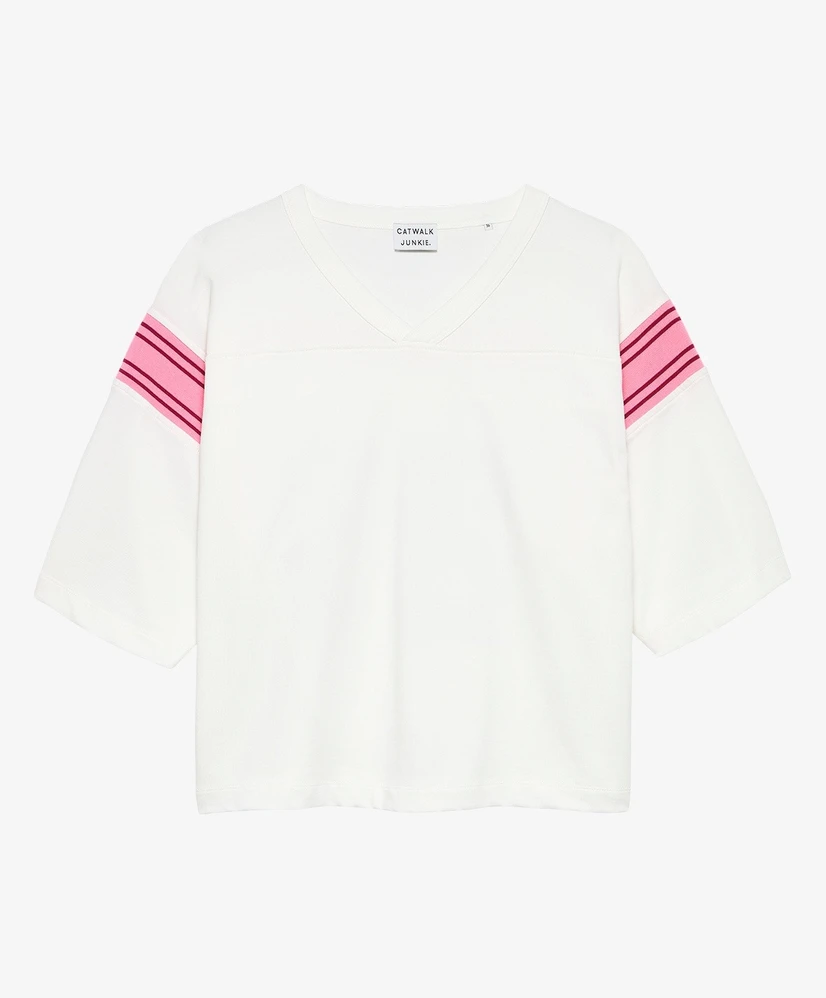 Catwalk Junkie T-shirt Football Graphic