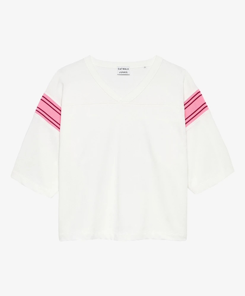 Catwalk Junkie T-shirt Football Graphic