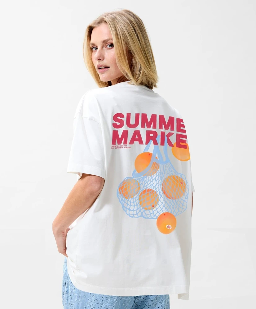 Catwalk Junkie T-shirt Oversized Graphic