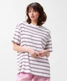 Catwalk Junkie T-shirt Oversized Striped