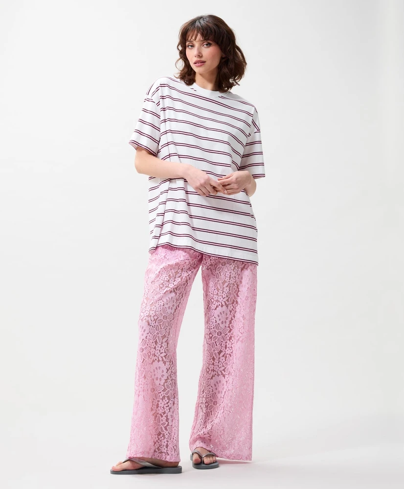 Catwalk Junkie T-shirt Oversized Striped