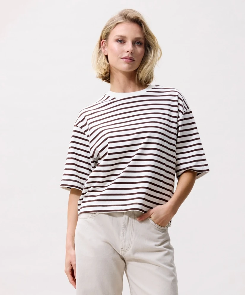 Catwalk Junkie T-shirt Striped Loose Fit