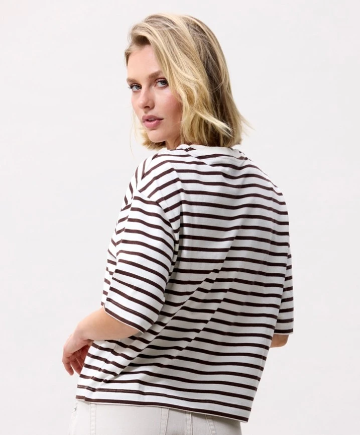 Catwalk Junkie T-shirt Striped Loose Fit