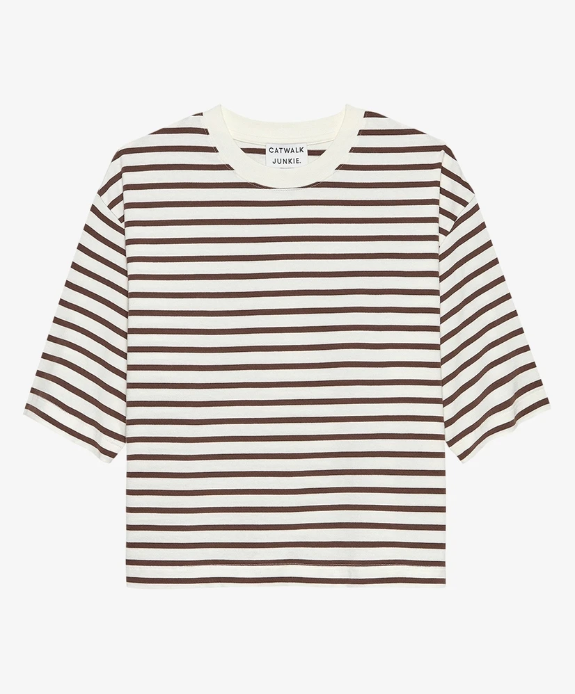 Catwalk Junkie T-shirt Striped Loose Fit