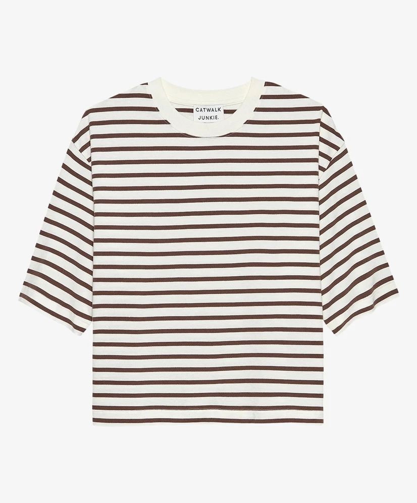 Catwalk Junkie T-shirt Striped Loose Fit