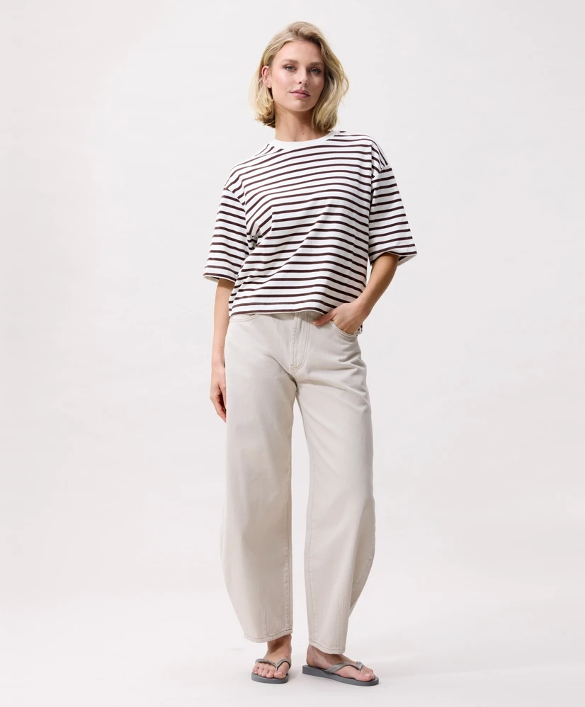 Catwalk Junkie T-shirt Striped Loose Fit