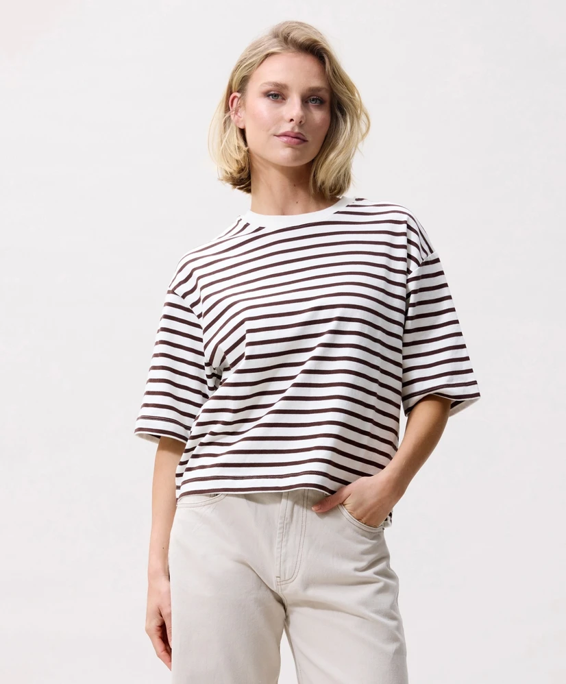 Catwalk Junkie T-shirt Striped Loose Fit