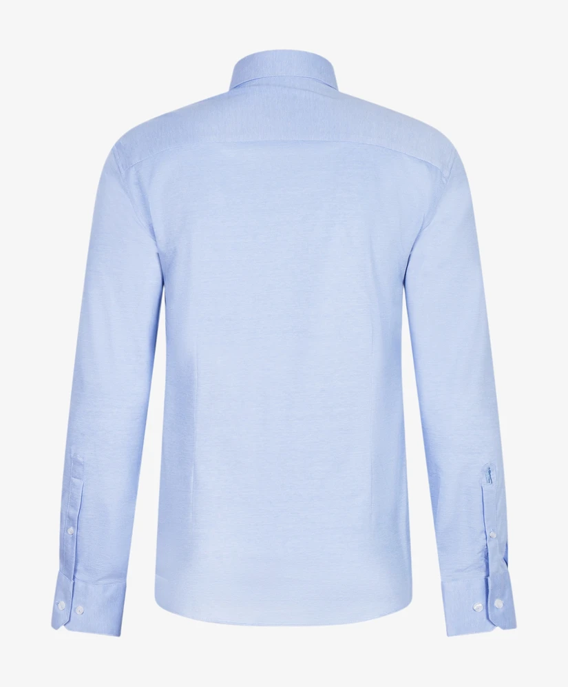 Cavallaro Napoli Overhemd Pique Slim Fit