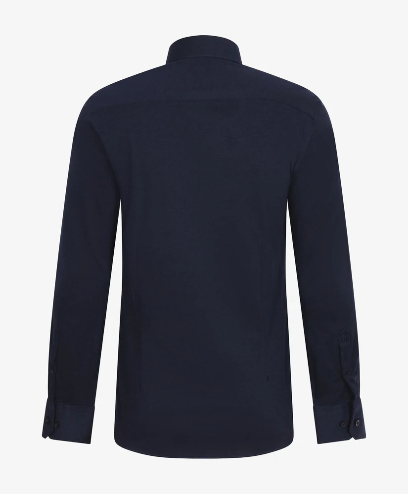 Cavallaro Napoli Overhemd Pique Slim Fit