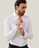 Cavallaro Napoli Overhemd Pique Slim Fit