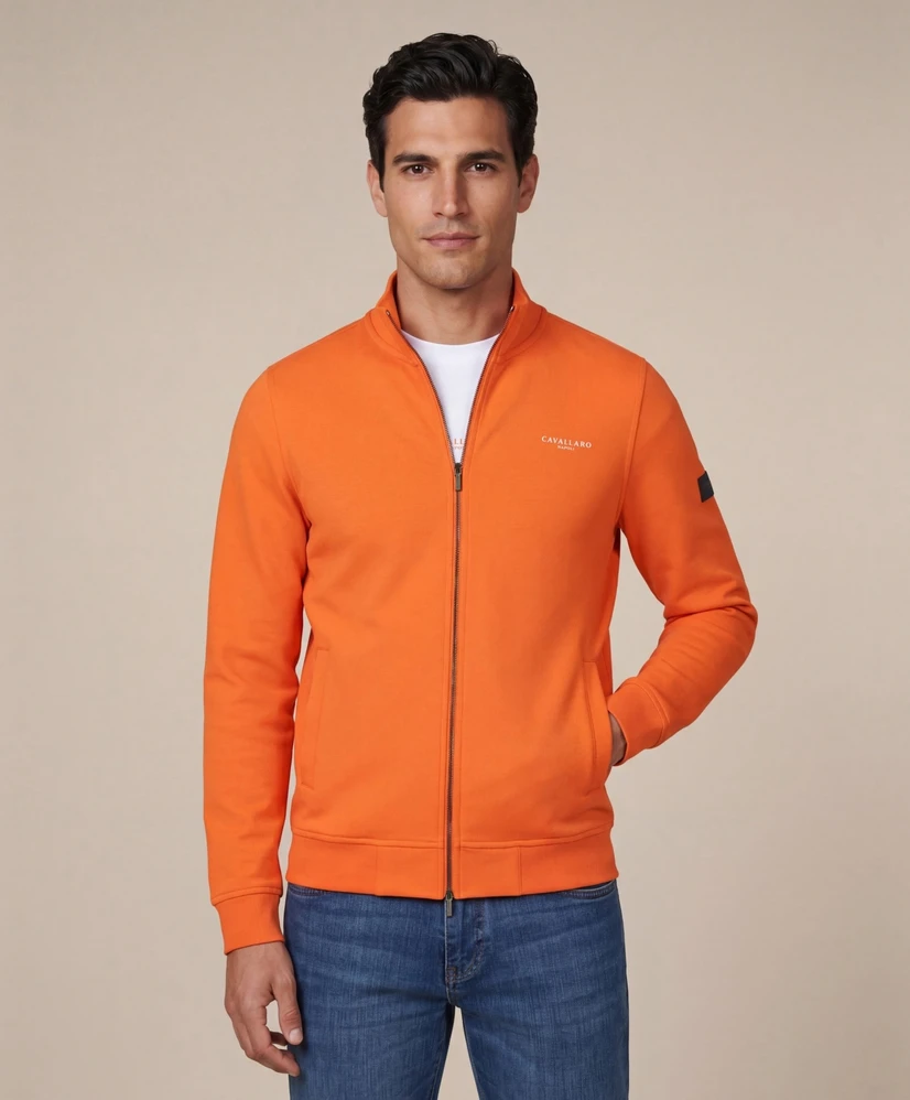 Cavallaro Napoli Vest WK26 Full Zip Sweat