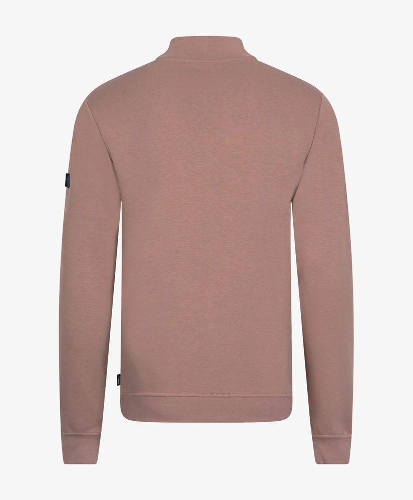 Cavallaro Napolli Half Zip Sweater Diagono