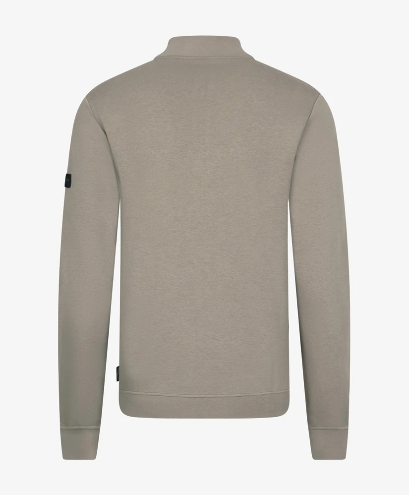 Cavallaro Napolli Half Zip Sweater Diagono