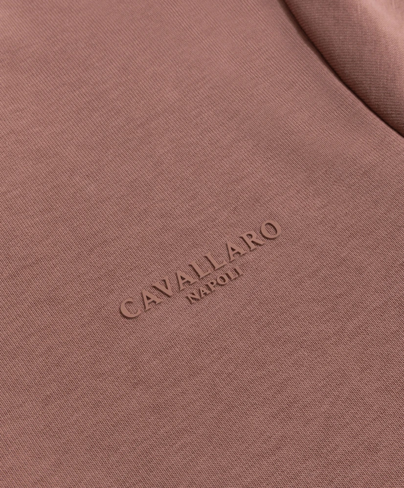 Cavallaro Napolli Half Zip Sweater Diagono