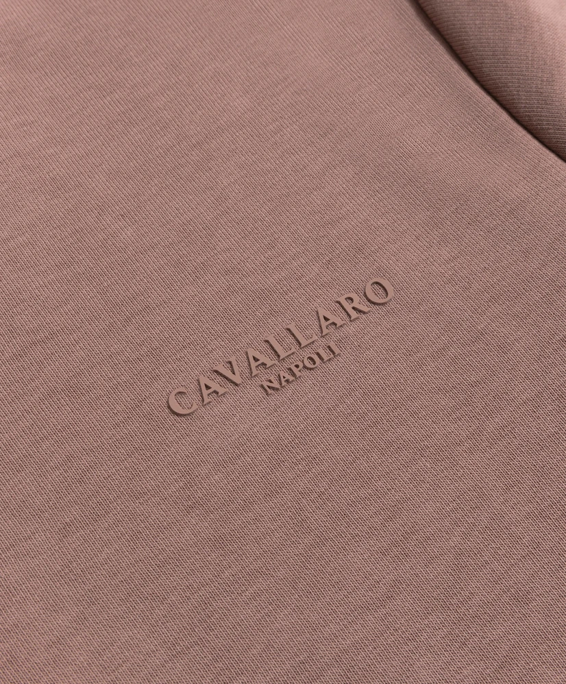Cavallaro Napolli Half Zip Sweater Diagono