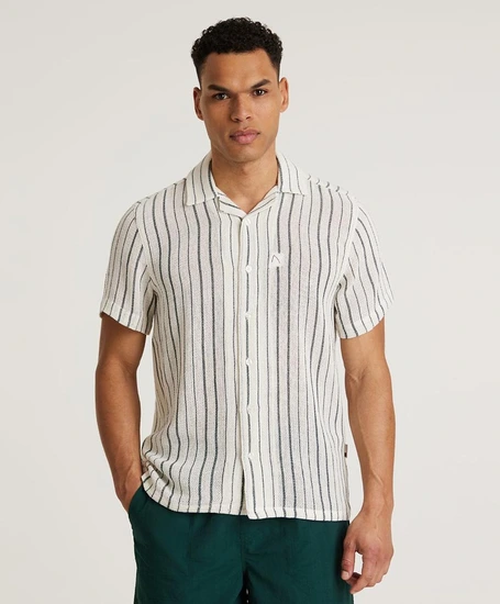 Chasin' Overhemd Doby Stripe Regular Fit