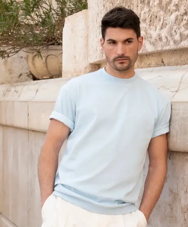 Club 24 T-shirt Blue Beach