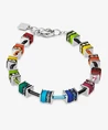 Coeur de Lion Geocube Armband - Multicolor 4409/30