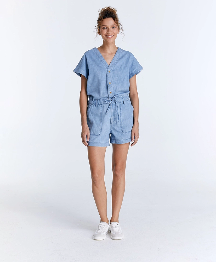 COJ Denim Playsuit Tina