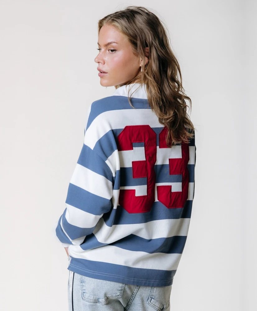 Colourful Rebel Polo Skyler Striped