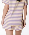 Colourful Rebel Short Jess Striped